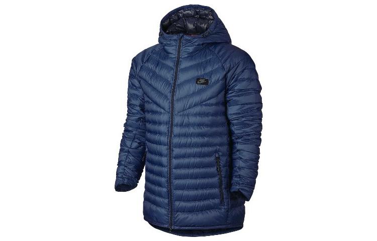 Order 나이키 스포츠웨어 후드 다운 자켓 블루 943373-423