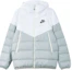 Order 耐克运动 白色LOGO拉链连帽羽绒夹克 DV0754-100