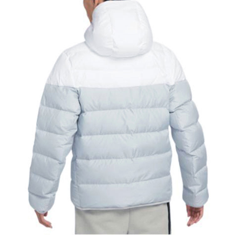 Purchase 耐克运动 白色LOGO拉链连帽羽绒夹克 DV0754-100