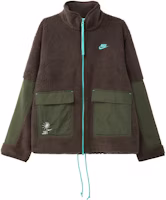 Nike Sportswear Baroque Brown Patchwork Zip Jacket Casual Sportswear FV4022-237 Nike Sportswear Baroque Brown Patchwork Zip Jacket Casual Sportswear FV4022-237
