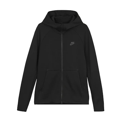 Nike Sportswear Black Full-Zip Hoodie Jacket Sweatshirt 928484-010