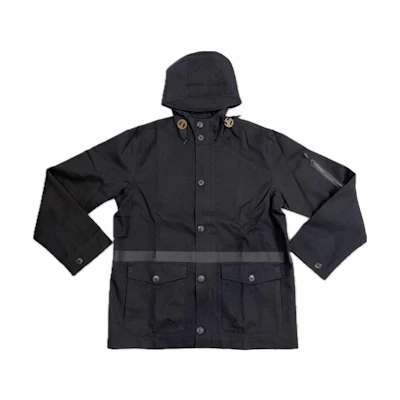 Nike Sportswear Black Hooded Jacket with Brand Logo 517142-010