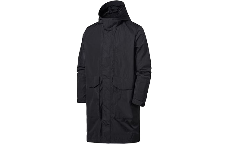 Order 耐克运动黑色连帽大口袋梭织夹克 CZ9888-010