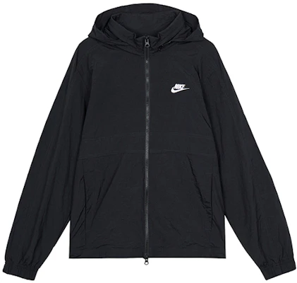 Chaqueta Negra Nike Sportswear con Capucha Plegable y Diseño de Logo CU4310-010 Buy Chaqueta Negra Nike Sportswear con Capucha Plegable y Diseño de Logo CU4310-010