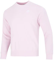 Nike Sportswear Club Crewneck Pullover Sweatshirt Pink () BV2667-663 Nike Sportswear Club Crewneck Pullover Sweatshirt Pink () BV2667-663