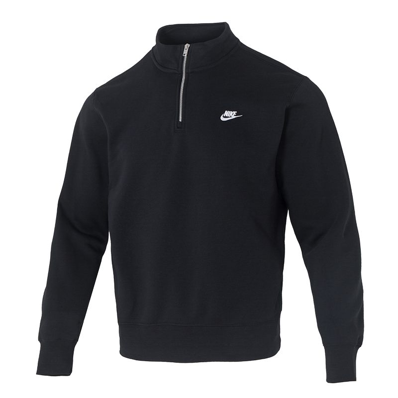 Nike Sportswear Club Embroidered Logo Crewneck Sweatshirt Black (). FN3865-010
