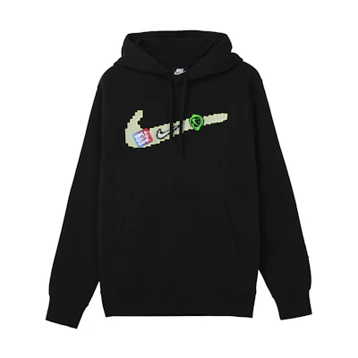 Nike Sportswear Club Fleece Black Pullover Hoodie DC3937-010