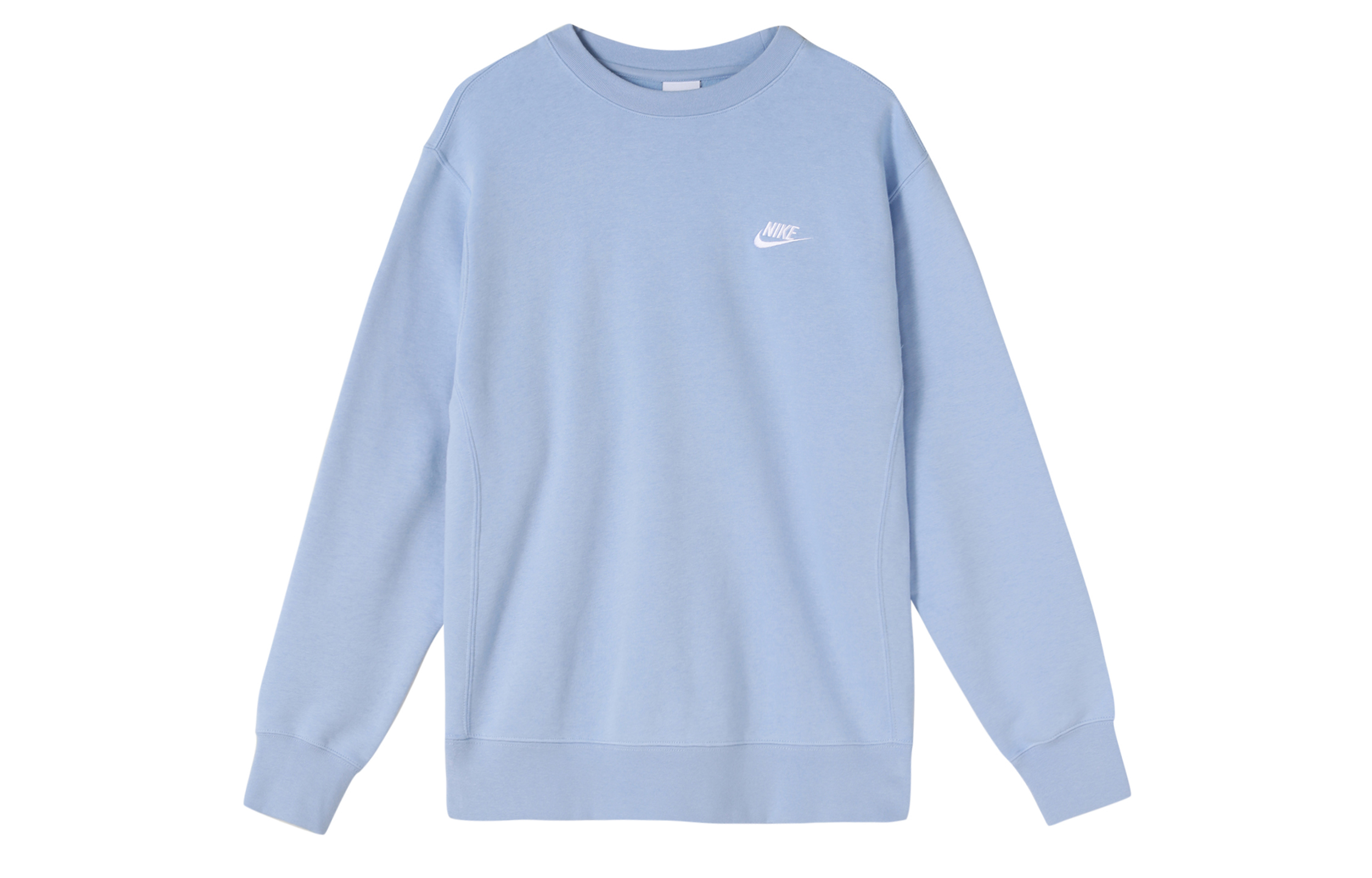 Nike Sportswear Club Fleece Embroidered Crewneck Sweatshirt Joyful Cobalt Blue BV2663-479