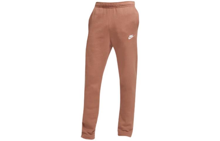 Nike Sportswear Club Fleece Logo Print Loose Fit Joggers Light Brown - BV2707-215