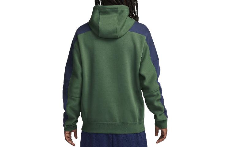 Nike Sportswear Club Fleece Logo Print Pullover Hoodie Green FQ6156-323 圖 3