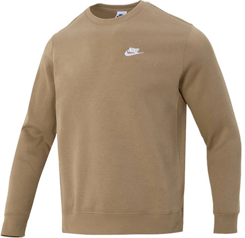 nike-sportswear-club-logo-crewneck-sweatshirt-khaki-bv-2663-247