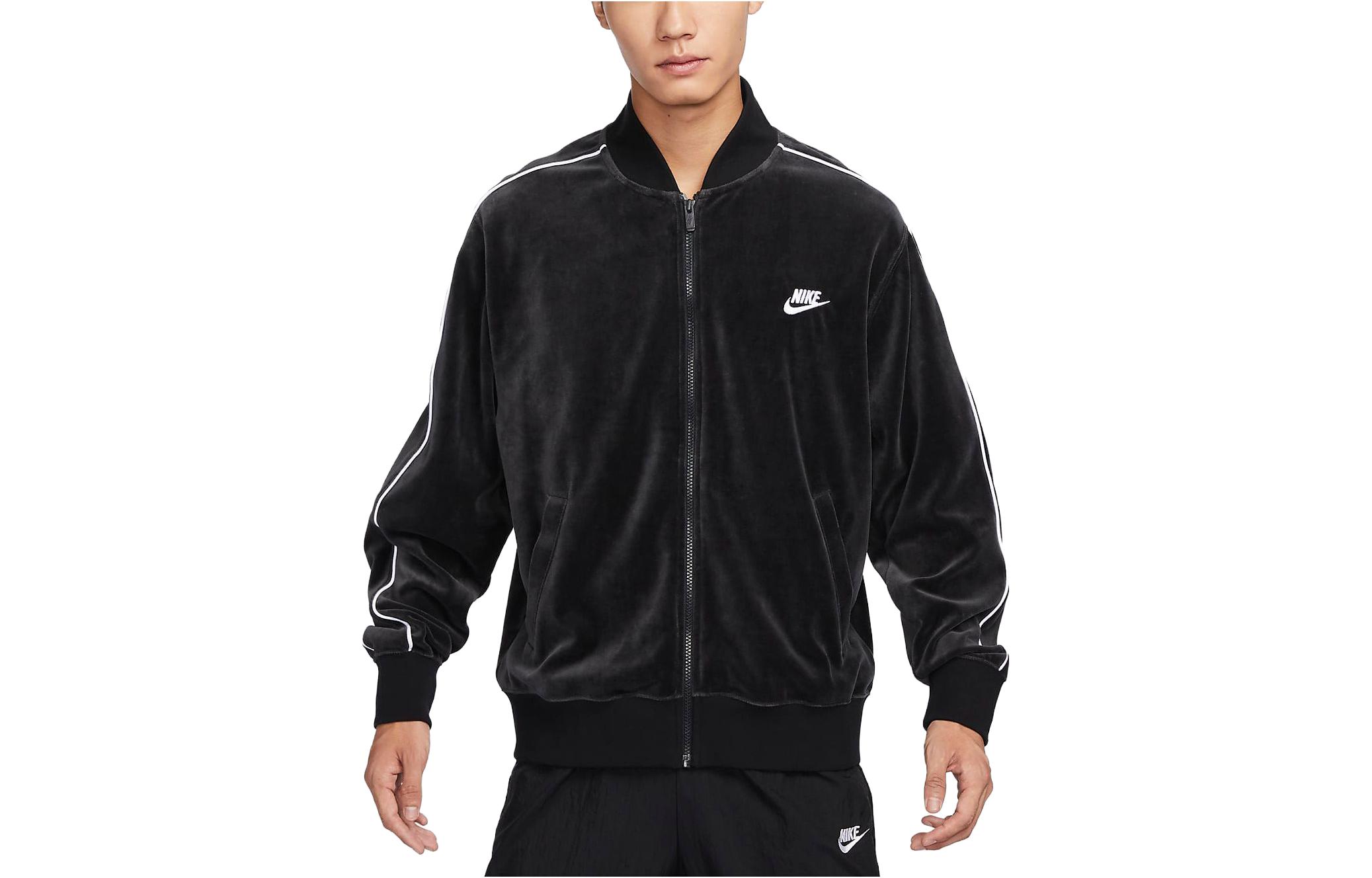 Nike Sportswear Club Logo Full-Zip Jacket Black FB8232-010