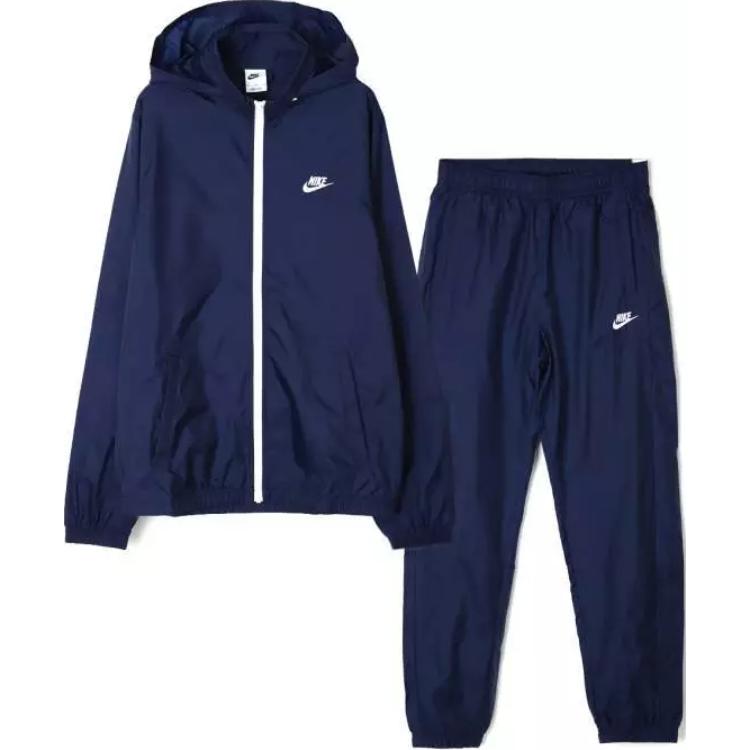 Nike Sportswear Club Logo Printed Tracksuit Midnight Navy. DR3337-410