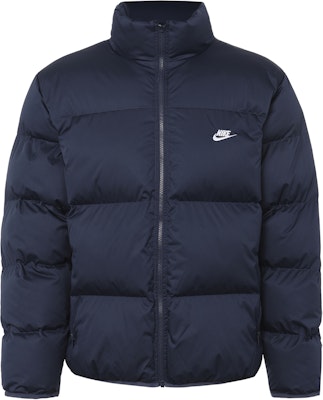 ナイキ スポーツウェア クラブ プリマロフト パファージャケット ネイビーブルー 防寒ジップアップ FB7369-410 Order ナイキ スポーツウェア クラブ プリマロフト パファージャケット ネイビーブルー 防寒ジップアップ FB7369-410