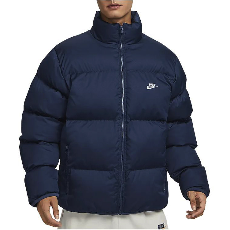 Purchase ナイキ スポーツウェア クラブ プリマロフト パファージャケット ネイビーブルー 防寒ジップアップ FB7369-410
