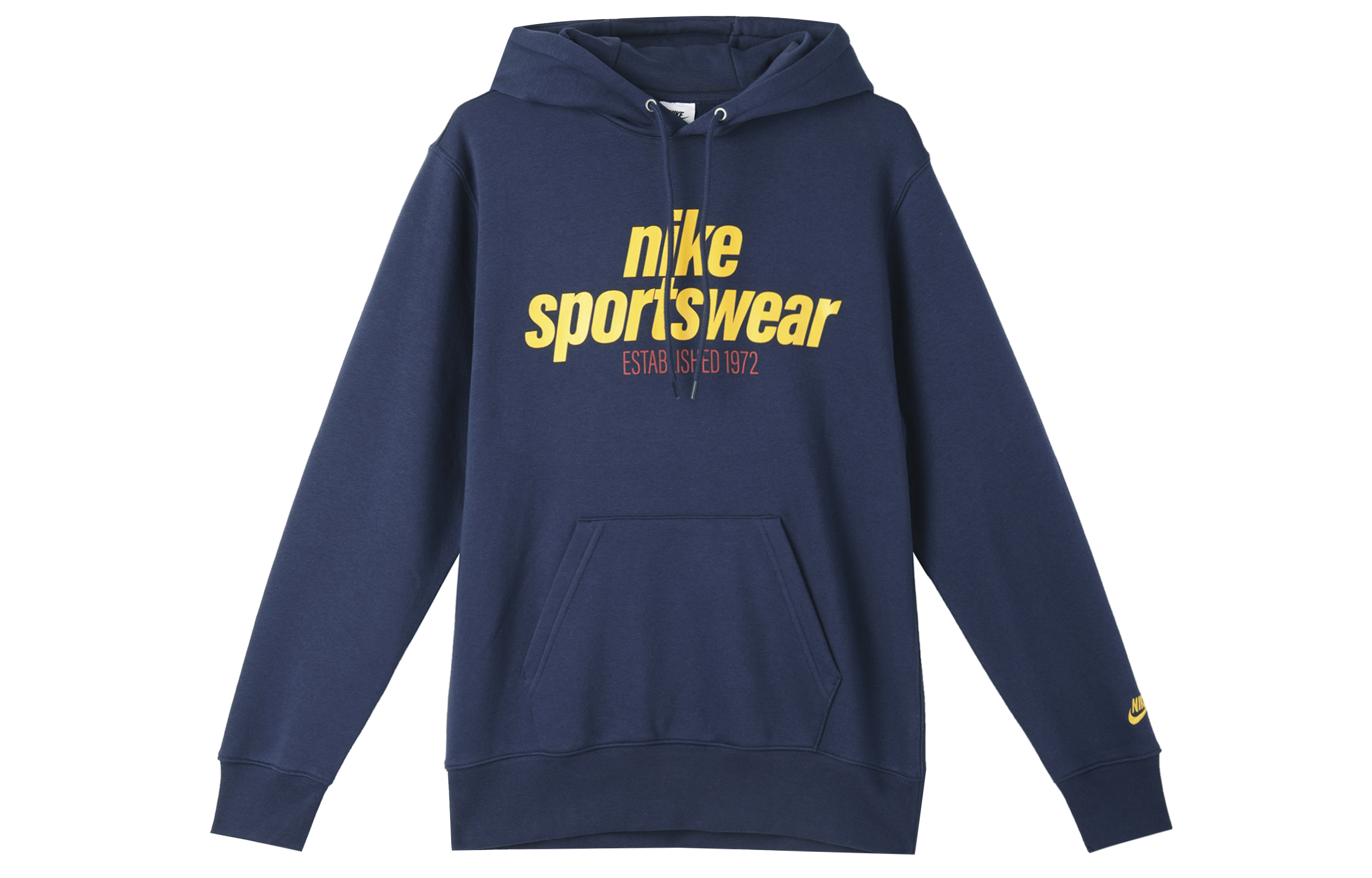 Nike Sportswear Club Pullover Hoodie Blue - Comfortable Letter Graphic Style HJ2160-451