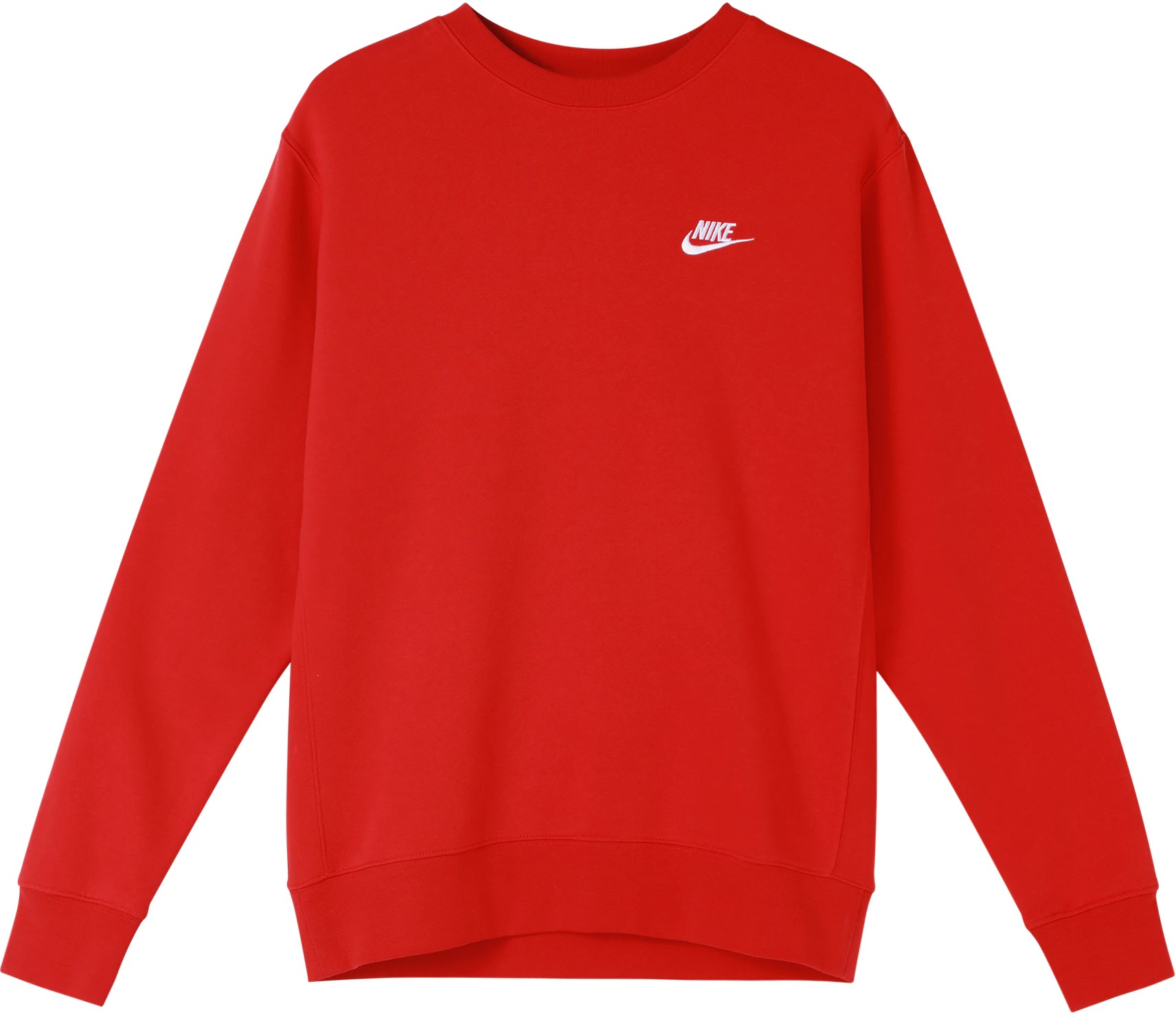 nike-sportswear-club-red-pullover-crewneck-sweatshirt-casual-style-bv-2663-657