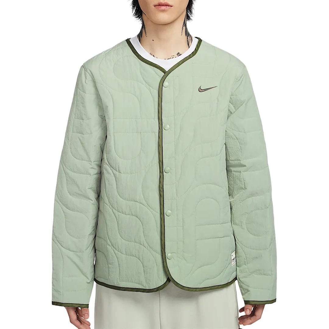 Nike Sportswear CNY Horizon Green Serpentine V-Neck Jacket HV8204-370