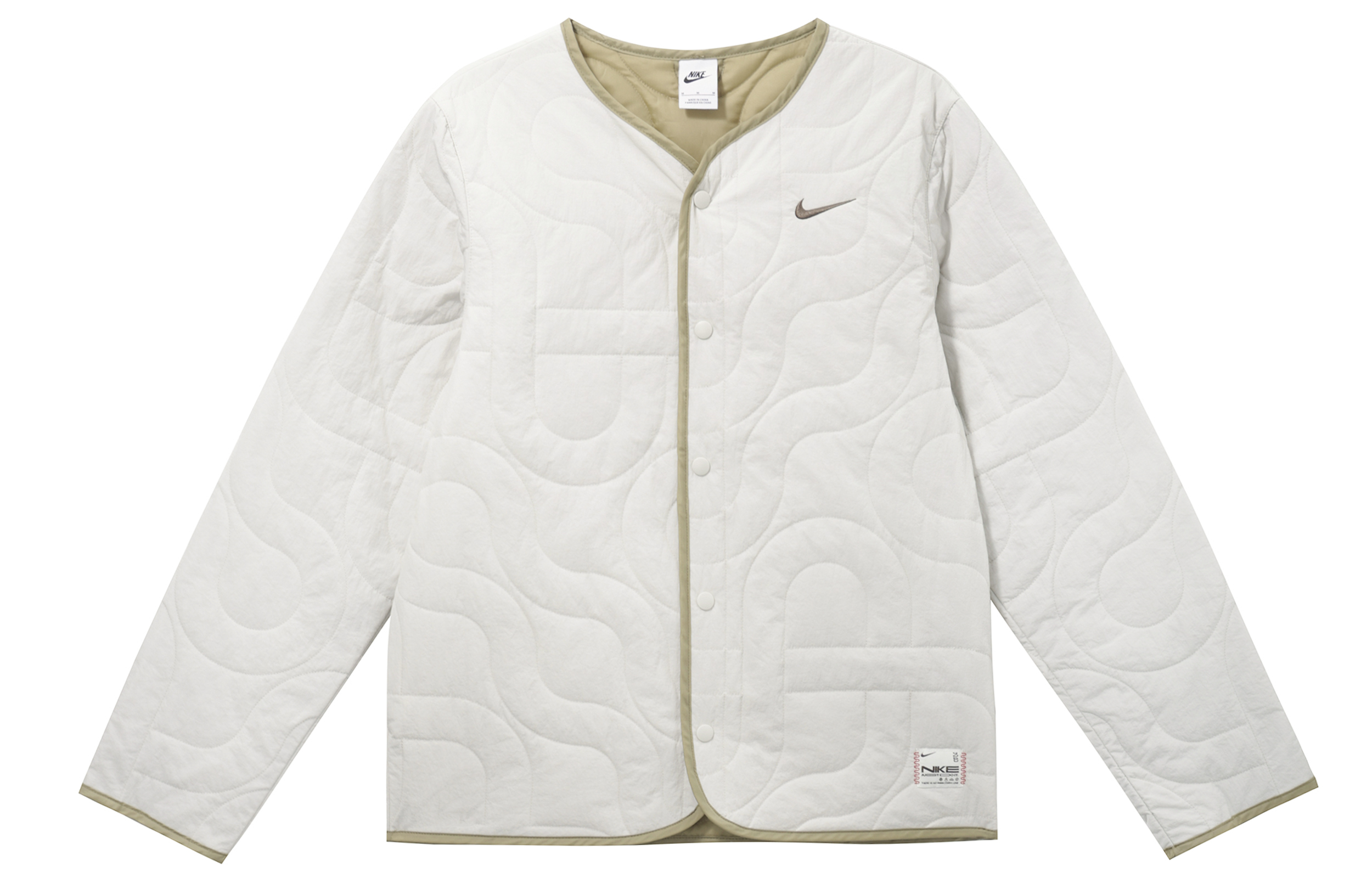 Nike Sportswear CNY Snake Year Lightweight Casual Jacket Men’s Light Bone Color HV8204-072