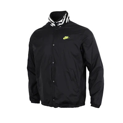 Nike Sportswear Coaches Reversible Fleece Jacket Black CV7121-010