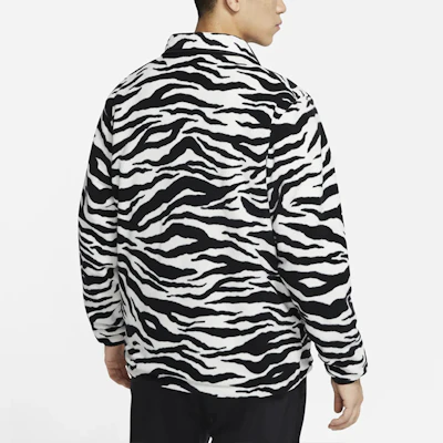 나이키 스포츠웨어 코치 리버시블 플리스 재킷 블랙 CV7121-010 Details for 나이키 스포츠웨어 코치 리버시블 플리스 재킷 블랙 CV7121-010