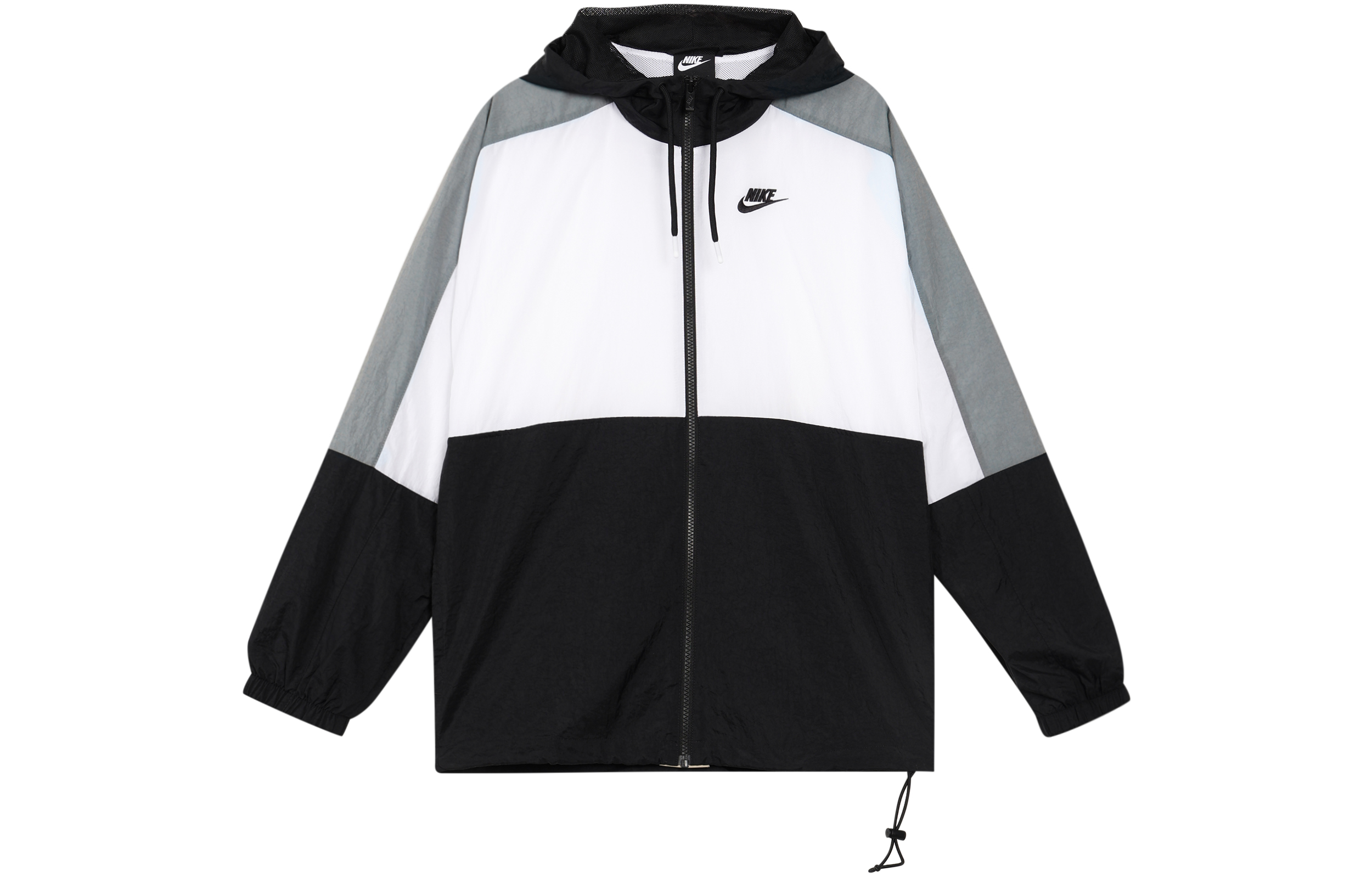 Nike Sportswear Colorblock Hooded Jacket Spring Black CJ4561-010