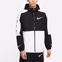 Sizing Nike Sportswear Colorblock Hooded Jacket Spring Black CJ4561-010