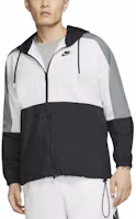 Cheap Nike Sportswear Colorblock Hooded Jacket Spring Black CJ4561-010