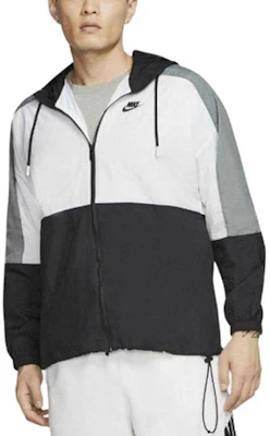 Nike Sportswear Colorblock Hooded Jacket Spring Black CJ4561-010 Cheap Nike Sportswear Colorblock Hooded Jacket Spring Black CJ4561-010