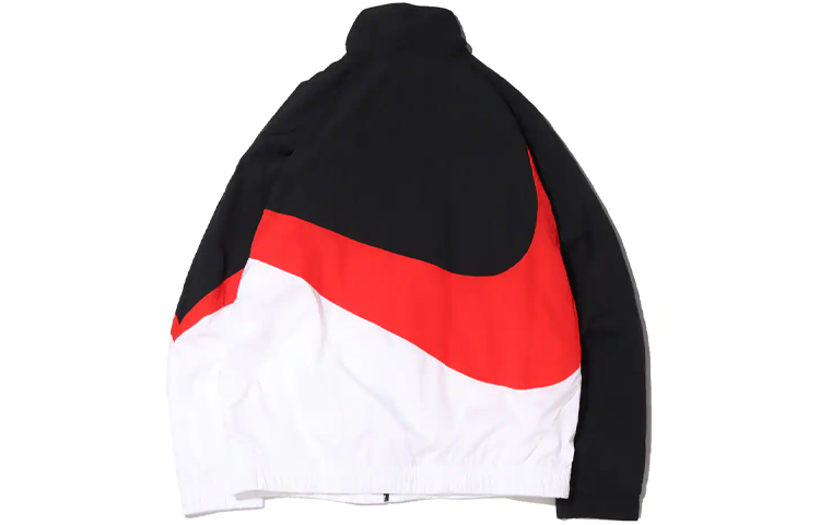 Lookbook Nike Sportswear Colorblock Logo Woven Jacket Black AR3133-011