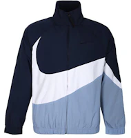 Nike Sportswear Colorblock Vintage Logo Track Jacket Blue AR3133-451 Nike Sportswear Colorblock Vintage Logo Track Jacket Blue AR3133-451