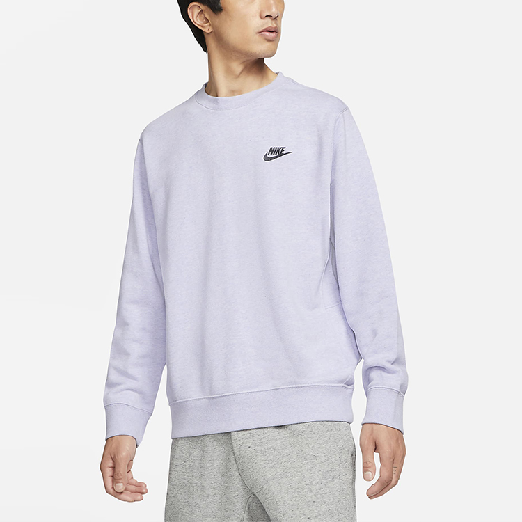 Purchase Nike 運動長袖圓領衛衣 粉紫色 男款 DA0684-596