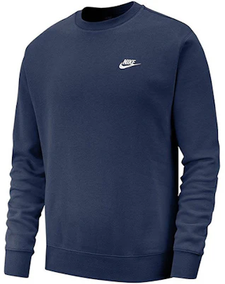Nike Sportswear Crewneck Pullover Sweatshirt Midnight Navy Pria BV2663-410 Buy Nike Sportswear Crewneck Pullover Sweatshirt Midnight Navy Pria BV2663-410