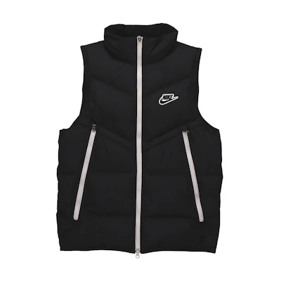 Nike Sportswear Down-Fill Windrunner Shield Black Down Vest Jacket CU4415-010