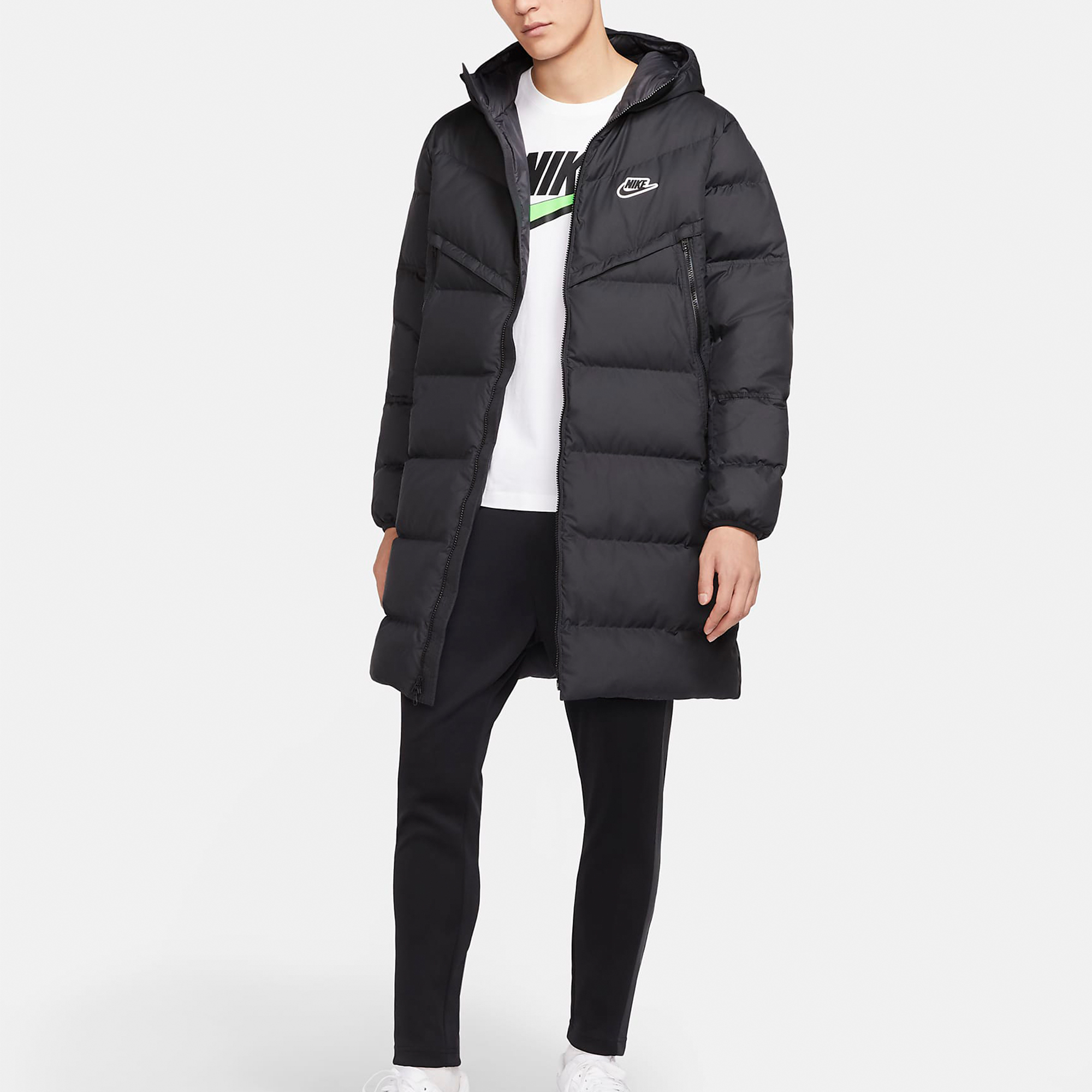 Details for Nike Sportswear Down-fill Windrunner Winter Puffer Jacket Black Coat CU4409-010