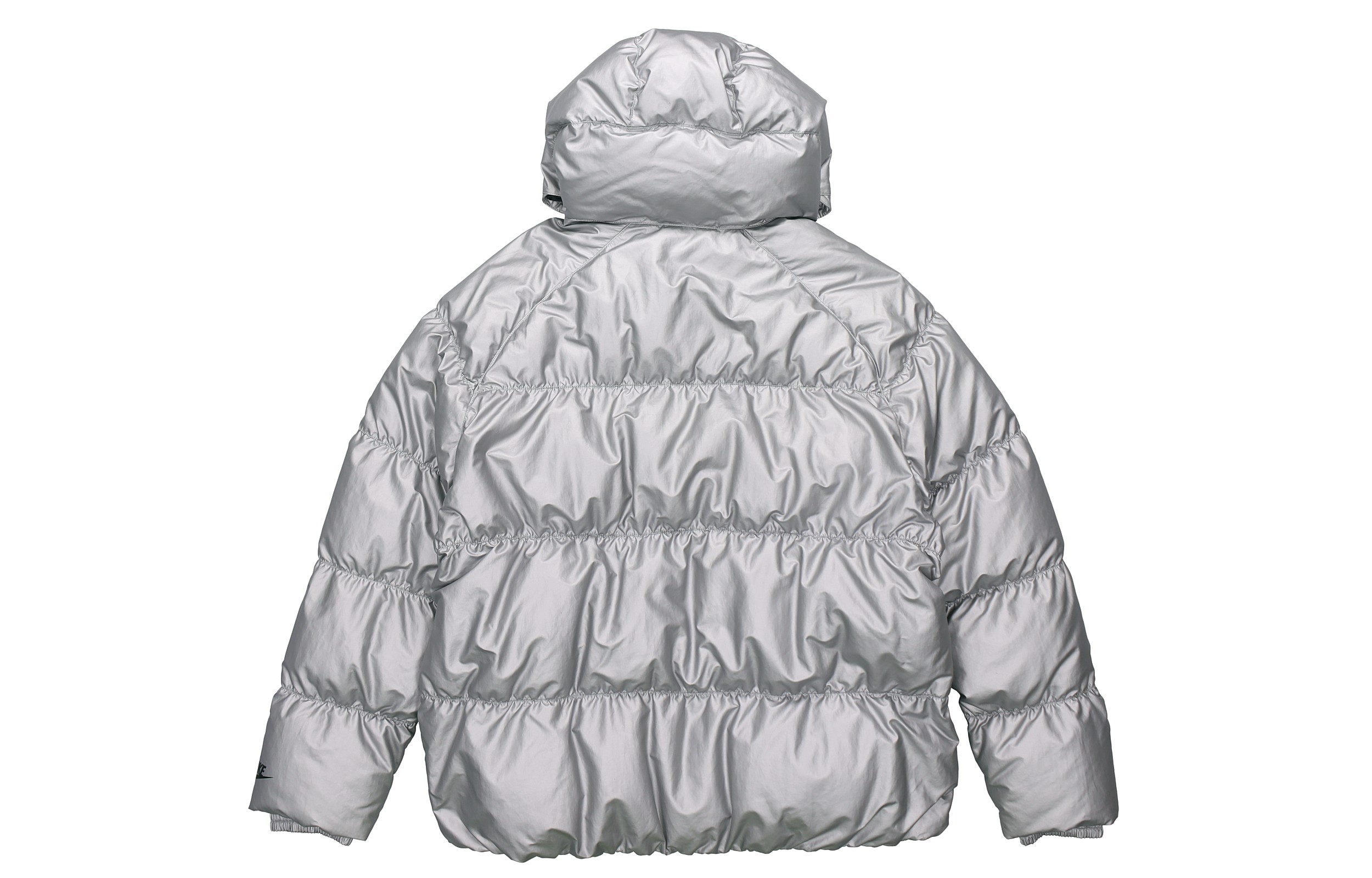 Lookbook Nike 運動銀色冬季連帽羽絨外套 BV4710-096