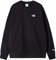 Nike Sportswear Embroidered Small Logo Crewneck Sweatshirt Black () FZ5203-010 Nike Sportswear Embroidered Small Logo Crewneck Sweatshirt Black () FZ5203-010