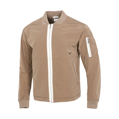 Nike Sportswear Essentials Loose Fit Jacket Khaki Color Training Casual Style DD4715-208