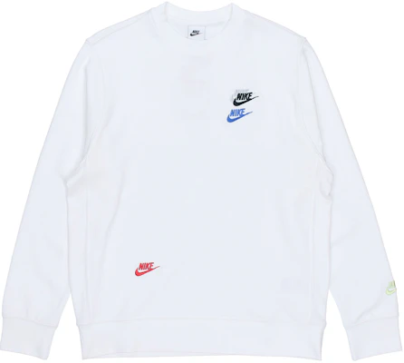 Nike Sportswear Essentials Crewneck Putih Sweatshirt Logo DJ6915-100 Buy Nike Sportswear Essentials Crewneck Putih Sweatshirt Logo DJ6915-100