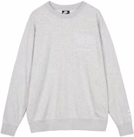 Nike Sportswear French Terry Embroidered Soft Swoosh Sweatshirt Grey/White Unisex DJ0466-050 Nike Sportswear French Terry Embroidered Soft Swoosh Sweatshirt Grey/White Unisex DJ0466-050