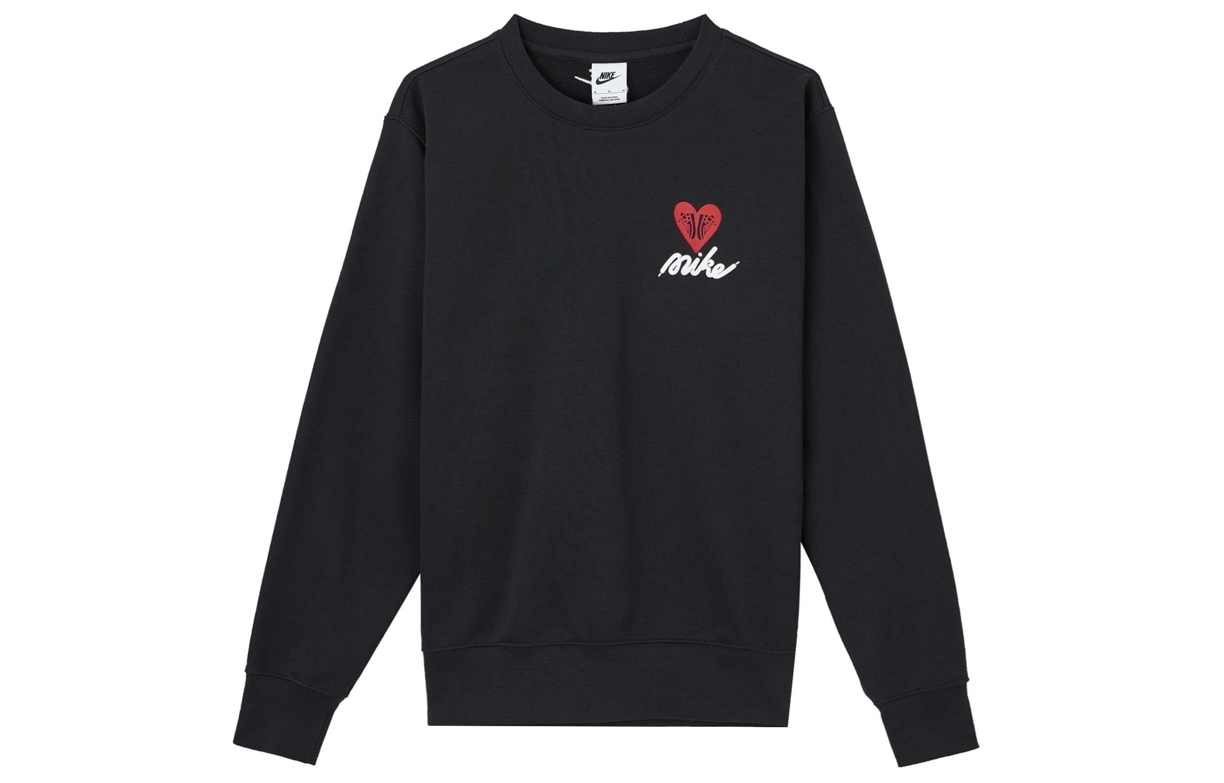 Nike Sportswear FW25 Black Sweatshirt - Stylish, Comfortable & Versatile IB8233-010
