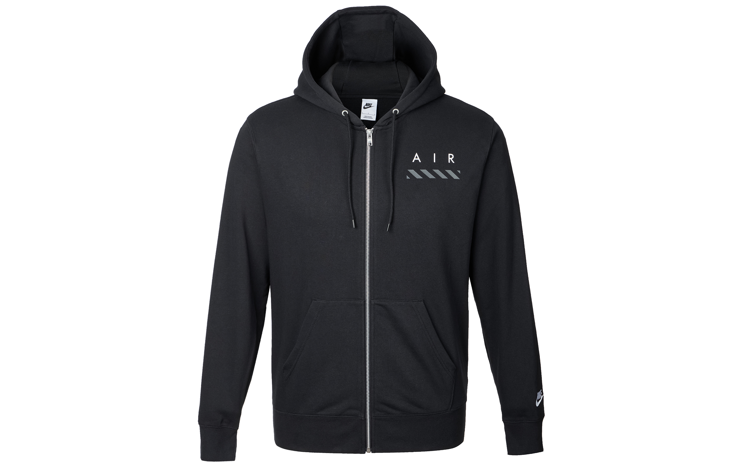 Nike Sportswear FW25 Black Zip-Up Jacket - Stylish & Comfortable IB5469-010