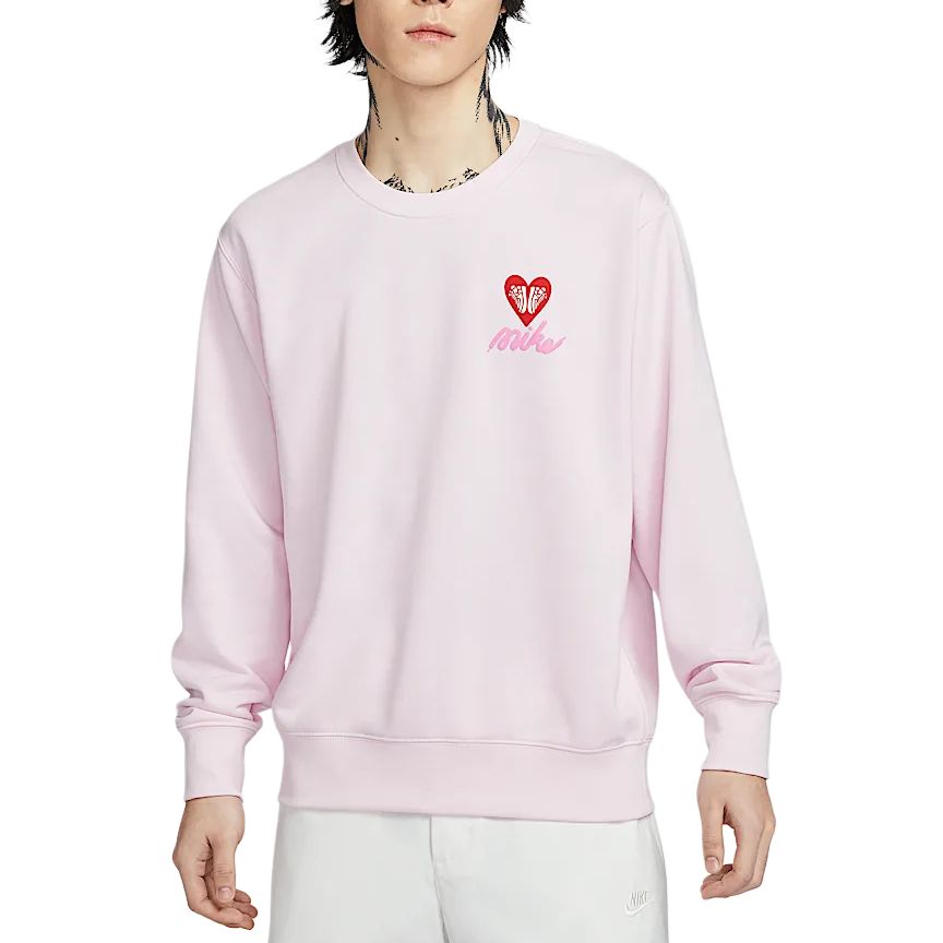 Nike Sportswear FW25 Pink Crewneck Sweatshirt Fashion Casual Style IB8233-663