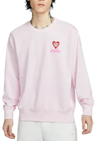 Nike Sportswear FW25 Pink Crewneck Sweatshirt Fashion Casual Style IB8233-663 Nike Sportswear FW25 Pink Crewneck Sweatshirt Fashion Casual Style IB8233-663