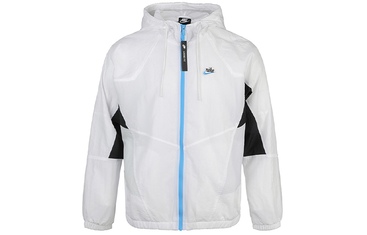 Nike Sportswear Heritage Windrunner Nylon Hooded Jacket White Springwear CJ4359-100