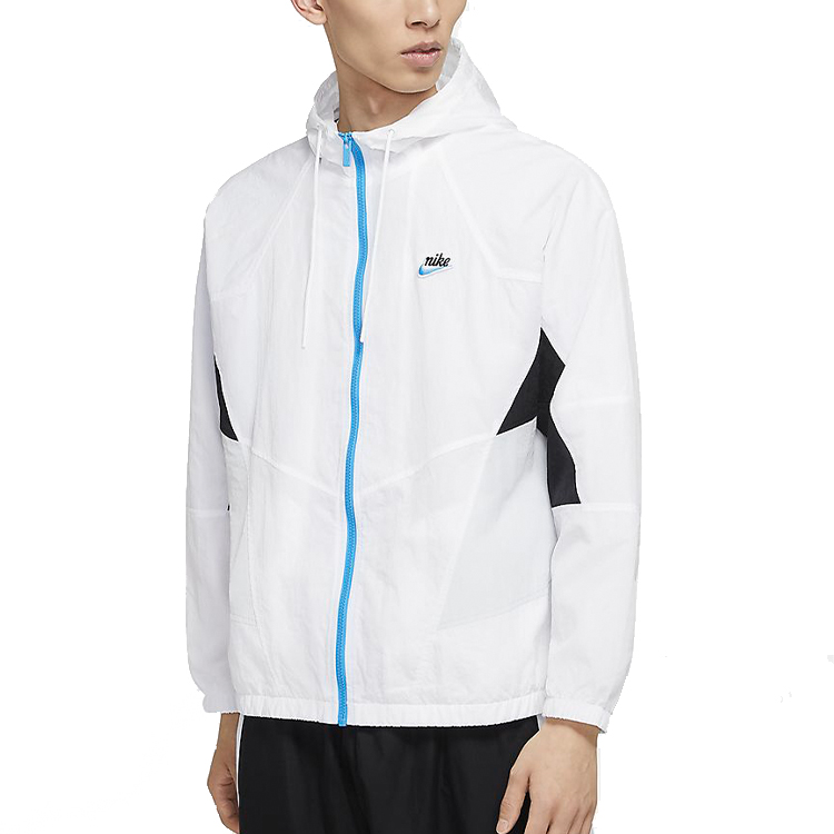 Nike Sportswear Heritage Windrunner Nylon Hooded Jacket White Springwear CJ4359-100 圖 5