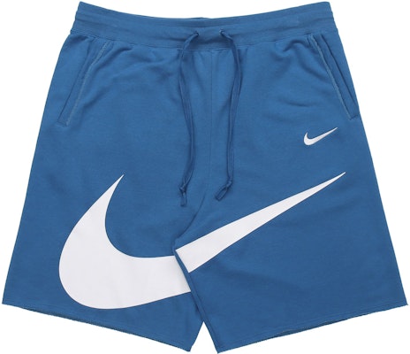 Nike Sportswear Industrial Blue Swoosh Logo Knit Casual Shorts. DJ5373-440 Buy Nike Sportswear Industrial Blue Swoosh Logo Knit Casual Shorts. DJ5373-440