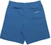 Lookbook Nike Sportswear Industrial Blue Swoosh Logo Knit Casual Shorts. DJ5373-440