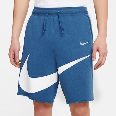 Nike Sportswear Industrial Blue Swoosh Logo Knit Casual Shorts. DJ5373-440 Purchase Nike Sportswear Industrial Blue Swoosh Logo Knit Casual Shorts. DJ5373-440