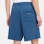 Sizing Nike Sportswear Industrial Blue Swoosh Logo Knit Casual Shorts. DJ5373-440